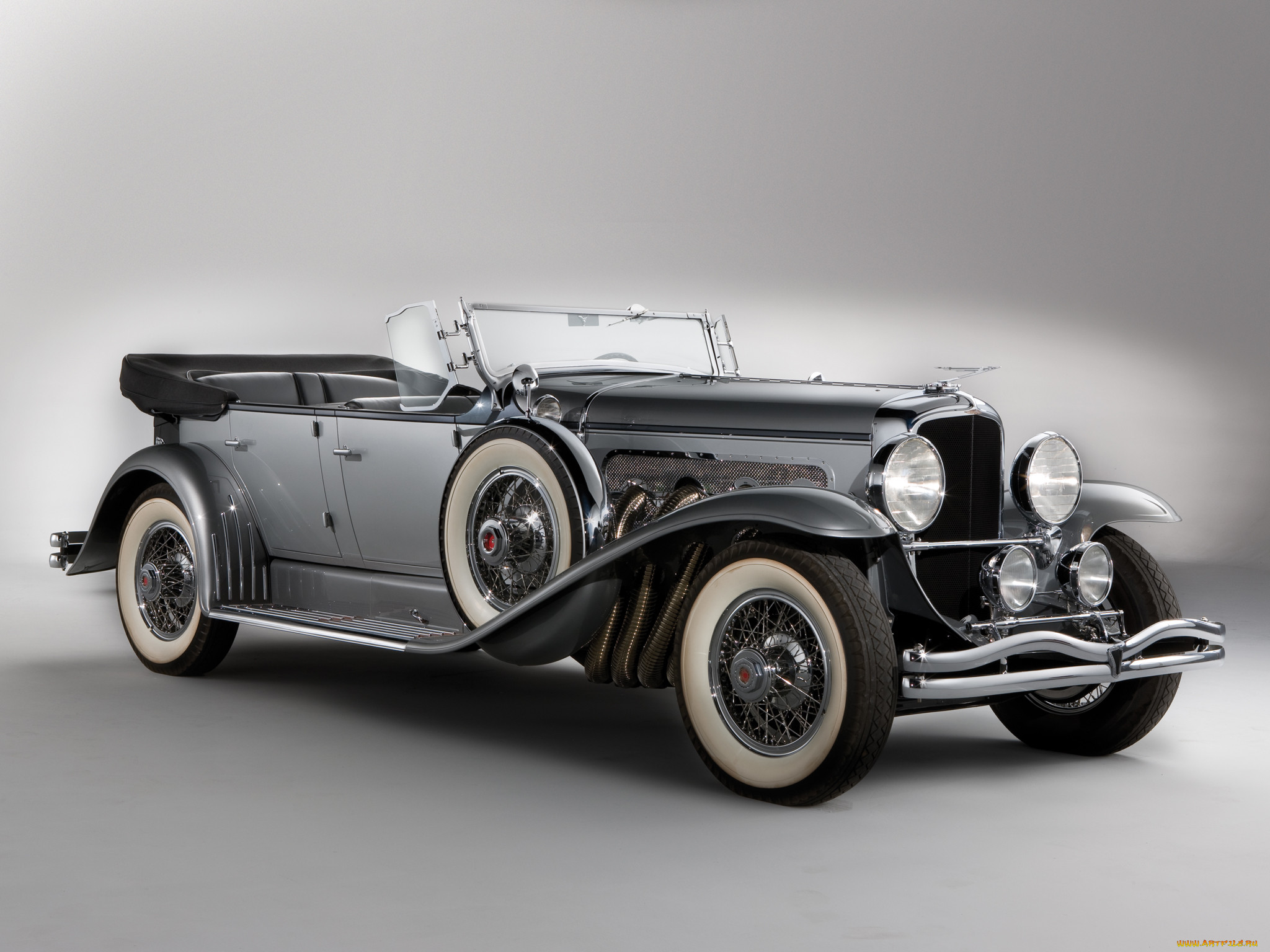 duesenberg, j116, 2136, dual, cowl, phaetons, by, derham, 